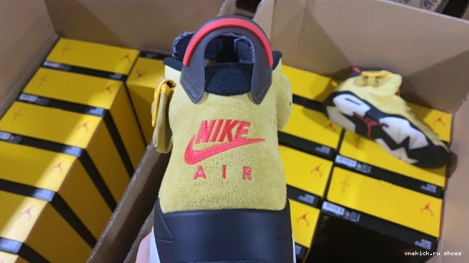 Cheap CN1084-300 6 AIR SCOTT X YELLOW JORDAN TRAVIS 0808